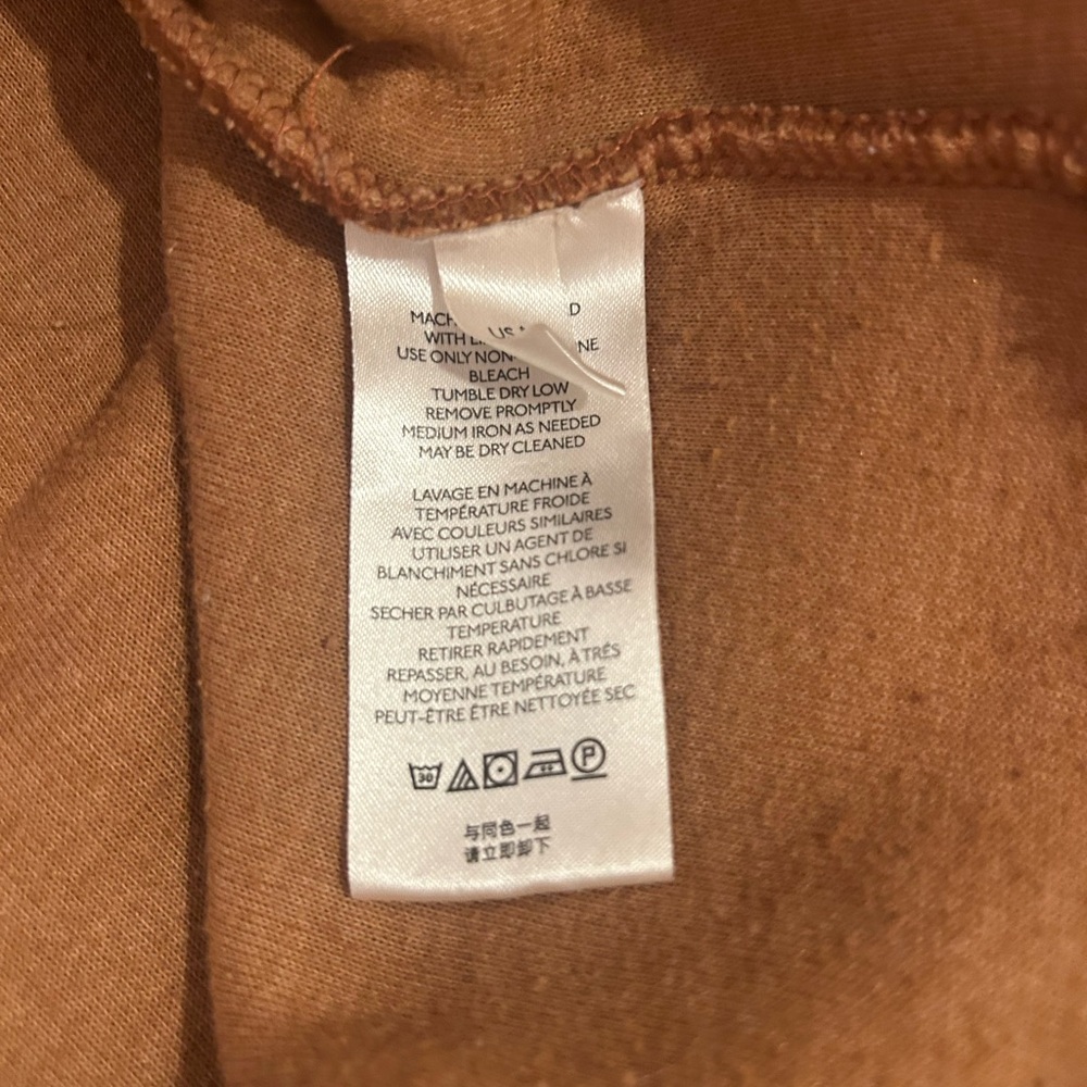 Women’s Boxy Free People Brown Teddy Jacket - Picture 6 of 8